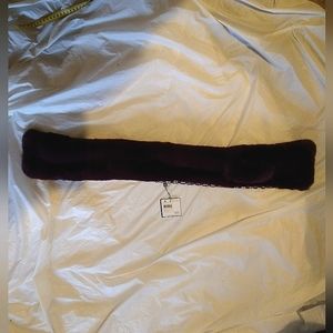 Laundry By Shelli Segal Faux Fur Pull Through Scarf soft and comfy OS